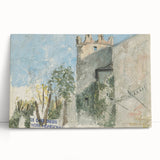 Modern Wall Art - Mansion Study with Rustic Charm