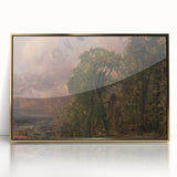 Romanticism Art: A View at Hampstead with Stormy Weather