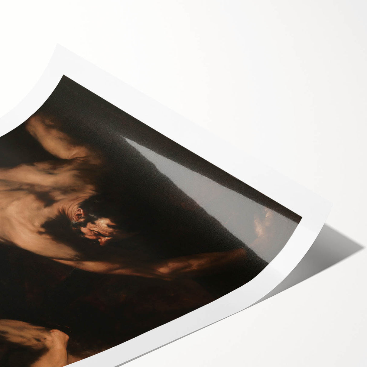 Baroque Art - Dramatic Struggle Scene, Antique Art Prints Collection