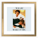 Wham! Make It Big Retro Wall Art – Vintage Pop Music Poster Print