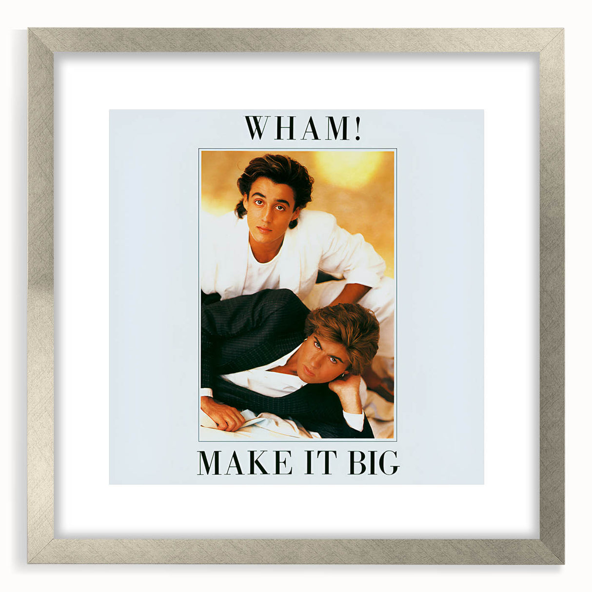 Wham! Make It Big Retro Wall Art – Vintage Pop Music Poster Print