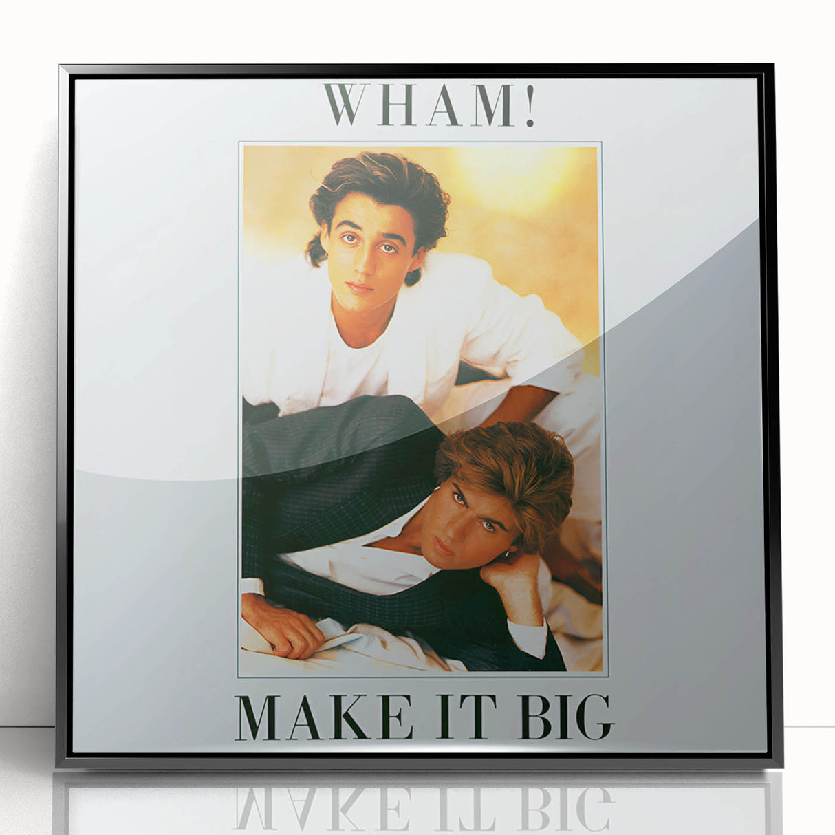 Wham! Make It Big Retro Wall Art – Vintage Pop Music Poster Print
