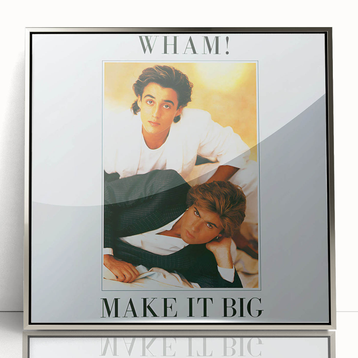 Wham! Make It Big Retro Wall Art – Vintage Pop Music Poster Print