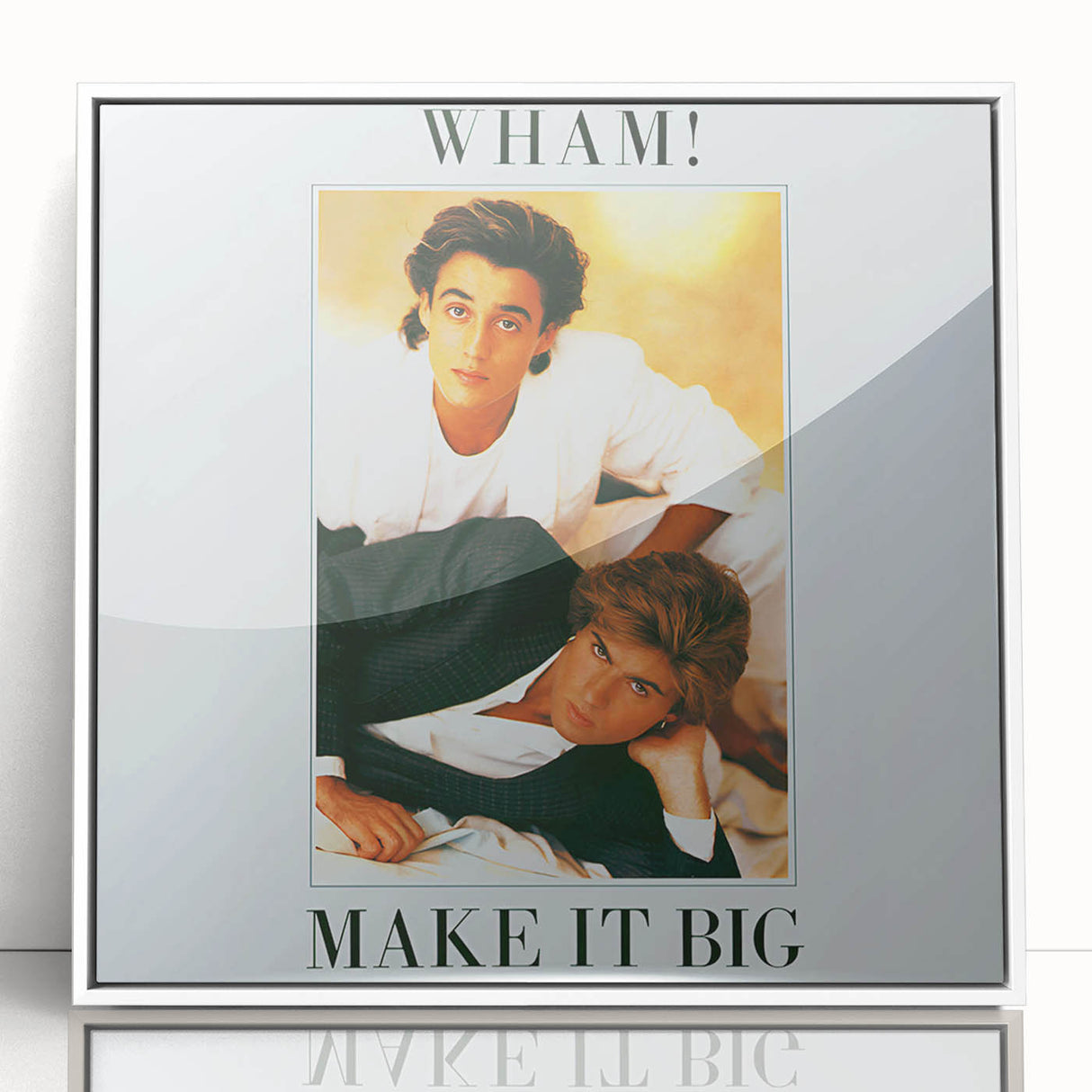 Wham! Make It Big Retro Wall Art – Vintage Pop Music Poster Print