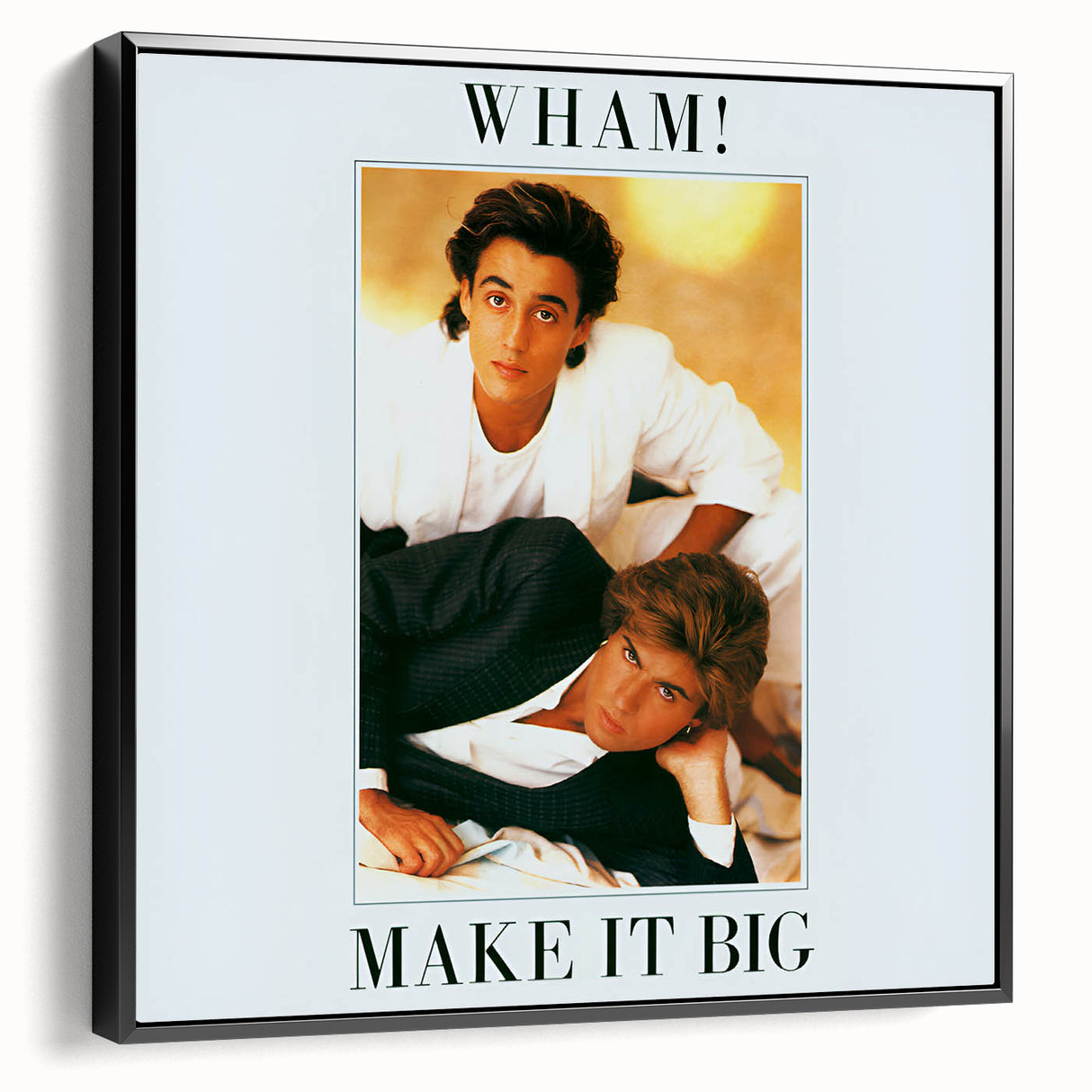 Wham! Make It Big Retro Wall Art – Vintage Pop Music Poster Print