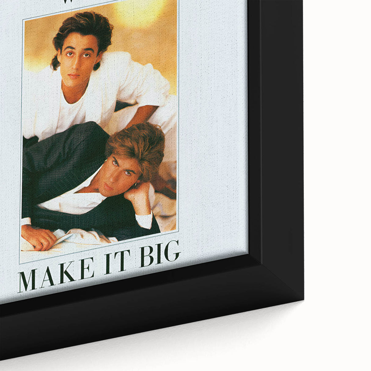 Wham! Make It Big Retro Wall Art – Vintage Pop Music Poster Print