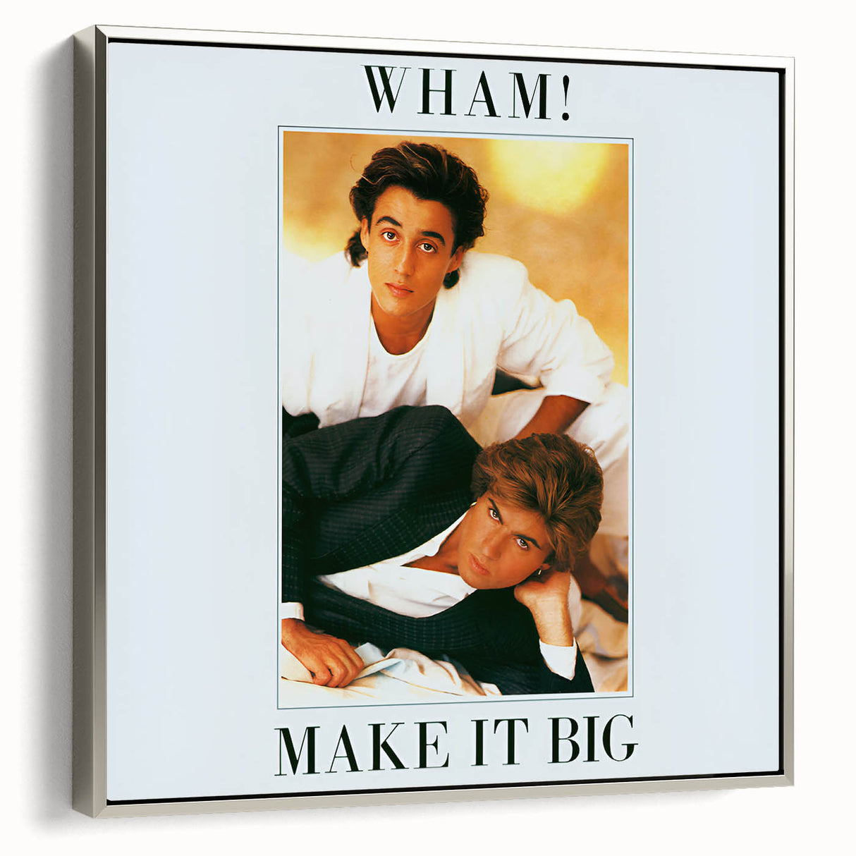 Wham! Make It Big Retro Wall Art – Vintage Pop Music Poster Print