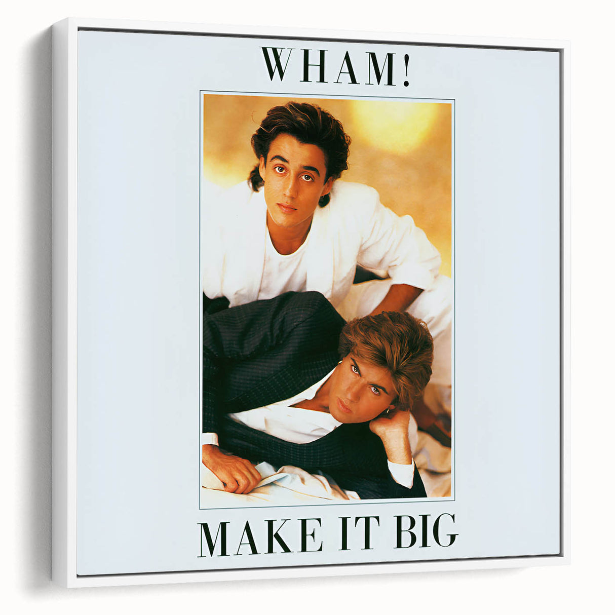 Wham! Make It Big Retro Wall Art – Vintage Pop Music Poster Print