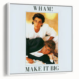 Wham! Make It Big Retro Wall Art – Vintage Pop Music Poster Print