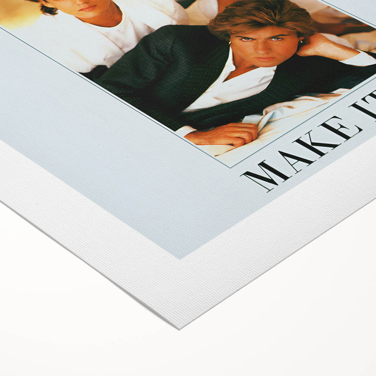 Wham! Make It Big Retro Wall Art – Vintage Pop Music Poster Print
