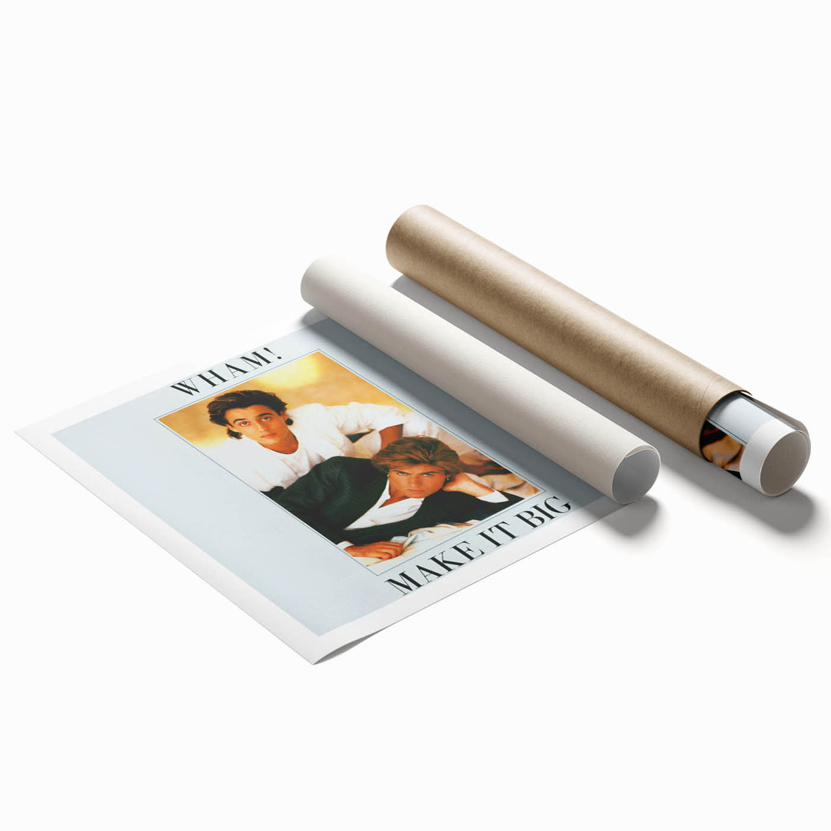 Wham! Make It Big Retro Wall Art – Vintage Pop Music Poster Print