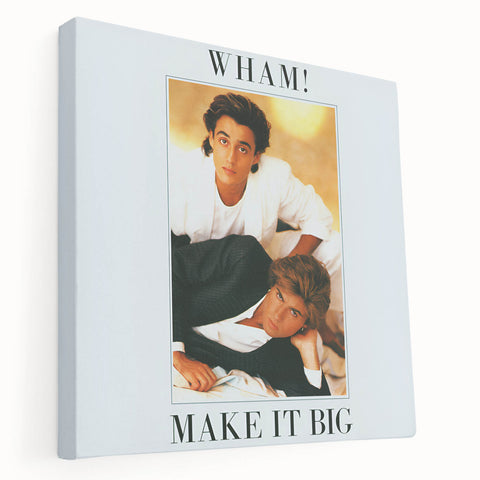 Wham! Make It Big Retro Wall Art – Vintage Pop Music Poster Print