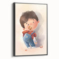 Charming Boy Nursery Canvas Prints - Framed Baby Room Art