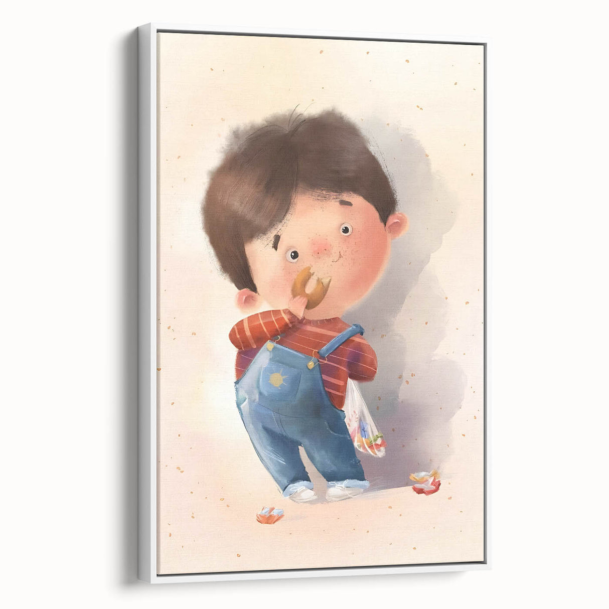 Charming Boy Nursery Canvas Prints - Framed Baby Room Art
