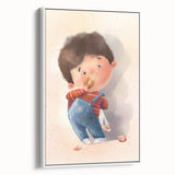 Charming Boy Nursery Canvas Prints - Framed Baby Room Art
