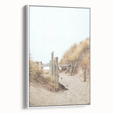 Extra large vintage poster art on framed canvas, featuring colorful abstract design on a black background.