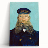 Large black and white stretched canvas featuring Van Gogh's 'Starry Night', ideal for kitchen wall art.