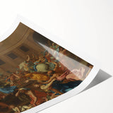 Modern Wall Art - The Abduction of the Sabine Women by Poussin