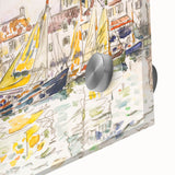 Modern Wall Art - Vibrant Fishing Boats at Le Pouliguen