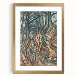 Modern Wall Art - Othon Friesz’s Winter Forest Path Print