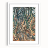 Modern Wall Art - Othon Friesz’s Winter Forest Path Print