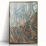 Modern Wall Art - Othon Friesz’s Winter Forest Path Print