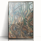 Modern Wall Art - Othon Friesz’s Winter Forest Path Print