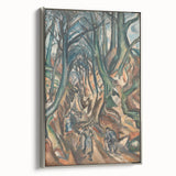 Modern Wall Art - Othon Friesz’s Winter Forest Path Print