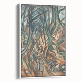 Modern Wall Art - Othon Friesz’s Winter Forest Path Print