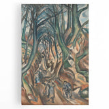 Modern Wall Art - Othon Friesz’s Winter Forest Path Print