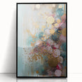 Framed abstract wall art showcasing bold black and white strokes, ideal for modern decor. Perfect for enhancing living spaces with contemporary style.
