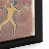 Modern Wall Art - Abstract Dance Study with Expressive Figures
