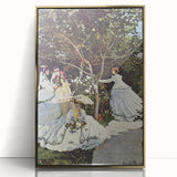 Impressionist Wall Art: Claude Monet's Women in the Garden Print