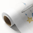 Kids Room Art Prints - Rocket & Star Mobile Nursery Wall Art