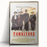 Retro Wall Art - Tombstone Movie Poster - 80s Western Drama Art Prints