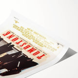 Retro Wall Art - Tombstone Movie Poster - 80s Western Drama Art Prints