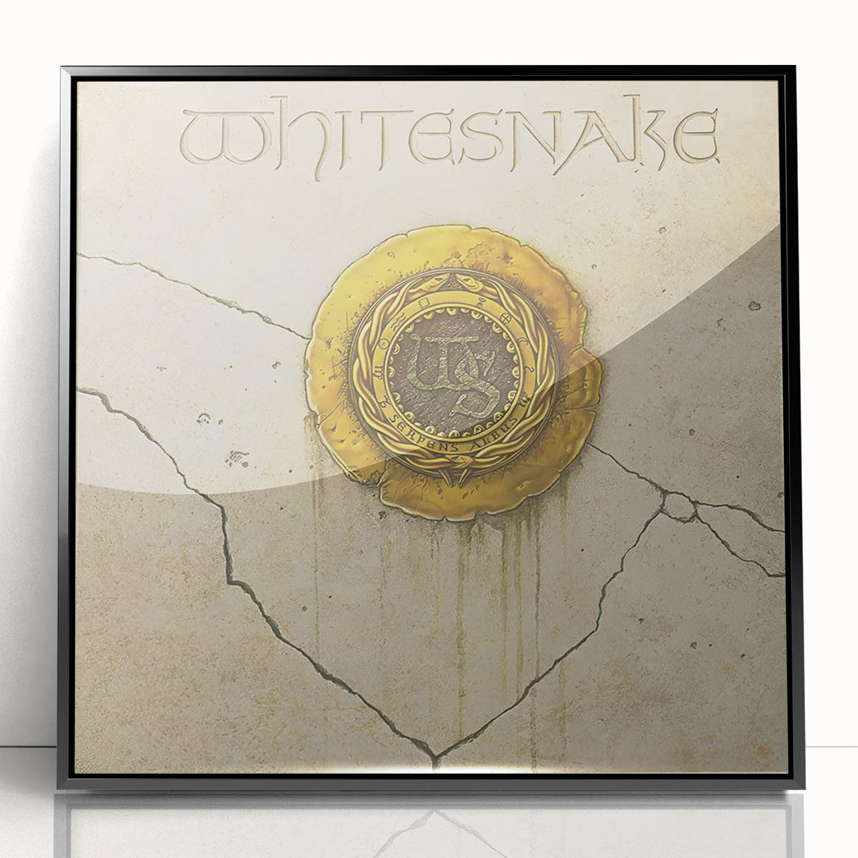 Whitesnake 1987 Retro Wall Art – Vintage Rock Album Cover Print