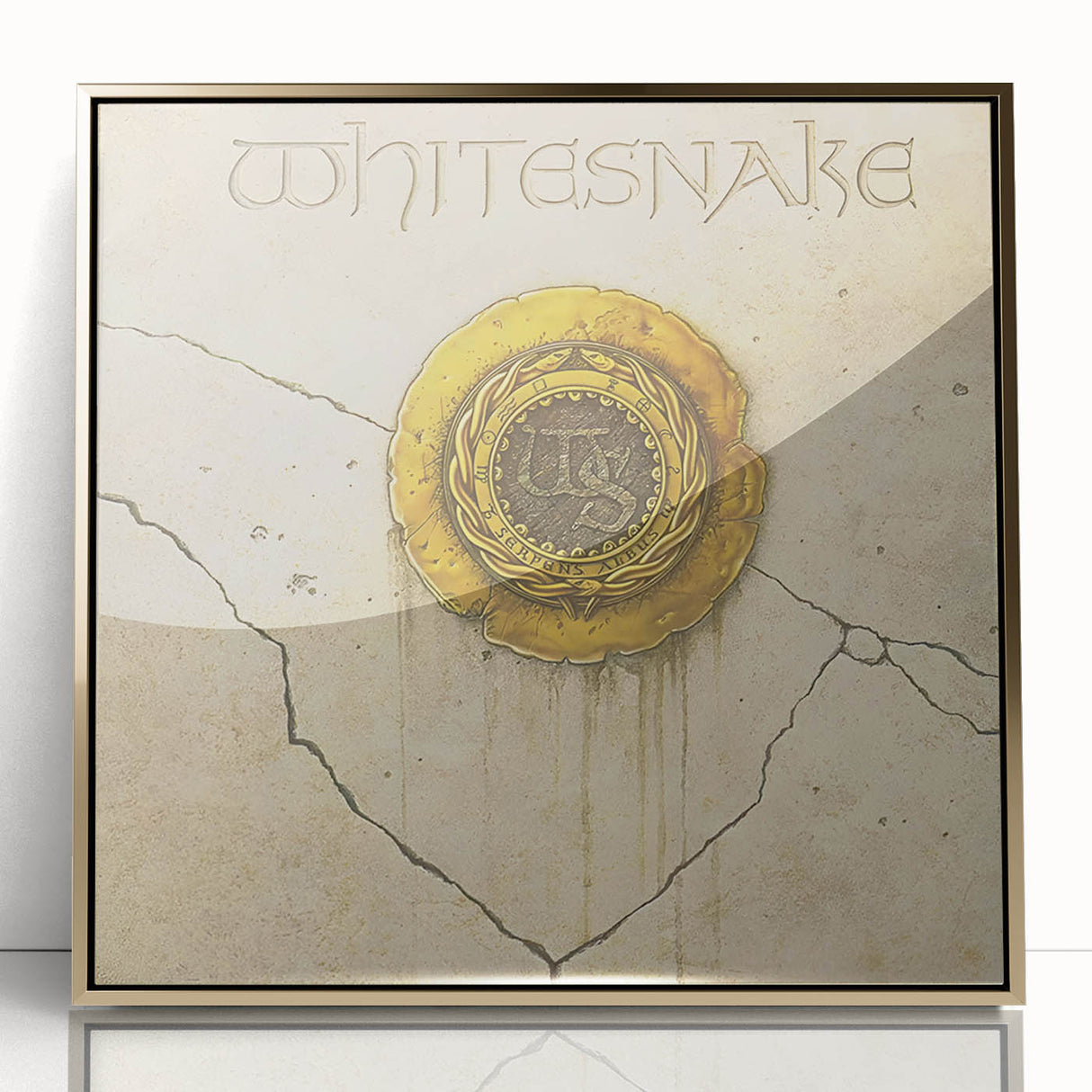 Whitesnake 1987 Retro Wall Art – Vintage Rock Album Cover Print