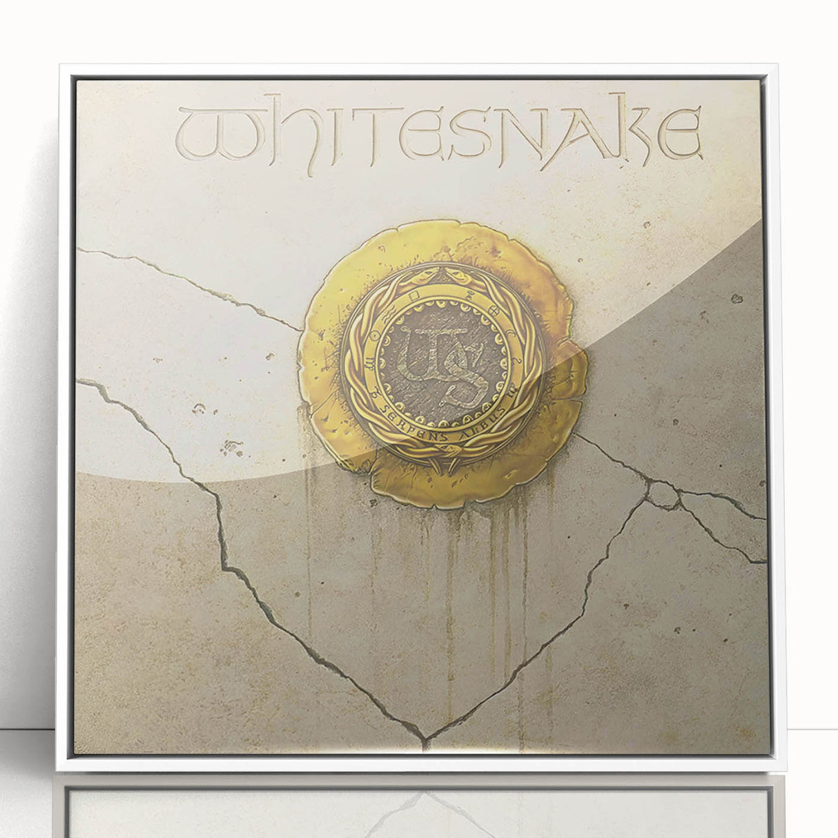 Whitesnake 1987 Retro Wall Art – Vintage Rock Album Cover Print