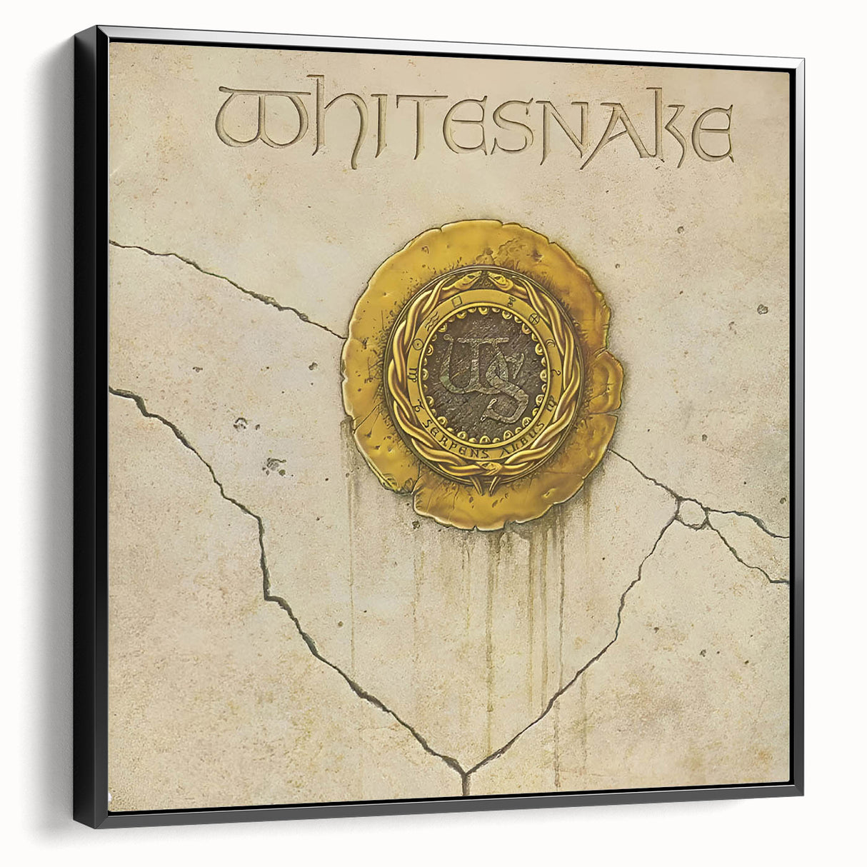 Whitesnake 1987 Retro Wall Art – Vintage Rock Album Cover Print