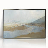Modern Wall Art - Serene Winter Landscape with Soft Hues