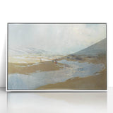Modern Wall Art - Serene Winter Landscape with Soft Hues