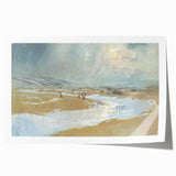 Modern Wall Art - Serene Winter Landscape with Soft Hues