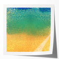 Abstract wall art print showcasing vibrant, colorful strokes in a glossy finish, ideal for modern home decor or office spaces. Perfect for adding a contemporary touch to any interior design.