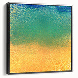 Framed canvas wall art displaying abstract strokes in black and gray tones, showcasing a modern artistic design that enhances contemporary decor, viewed from the side.