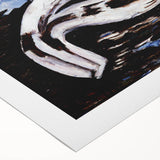 Modern Wall Art - Abstract Driftwood with Coastal Charm