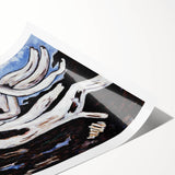 Modern Wall Art - Abstract Driftwood with Coastal Charm