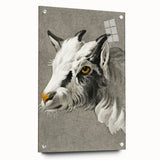 Romantic Goat Portrait by Jean-Bernard - Historical Romantic Canvas