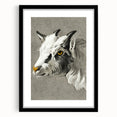Romantic Goat Portrait by Jean-Bernard - Historical Romantic Canvas