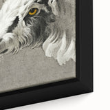 Romantic Goat Portrait by Jean-Bernard - Historical Romantic Canvas